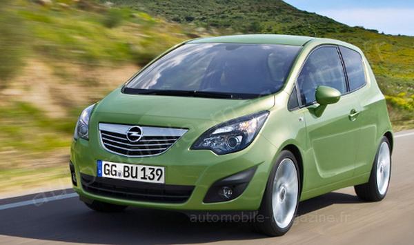 В 2013 ожидается маленький Opel (1 фото)