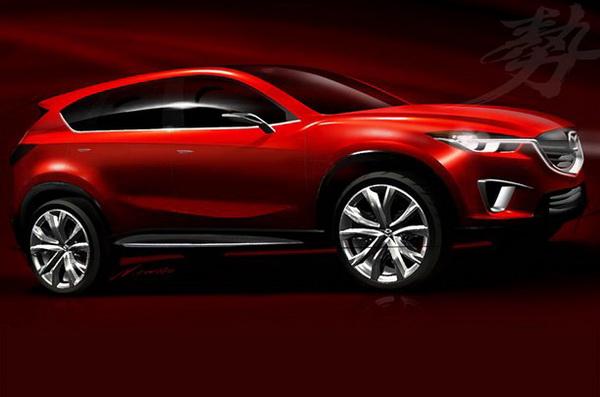 Компания Mazda готовит к выпуску новый кроссовер (3 фото)
